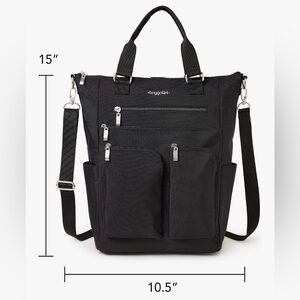 Baggallini Versatile Black Tote